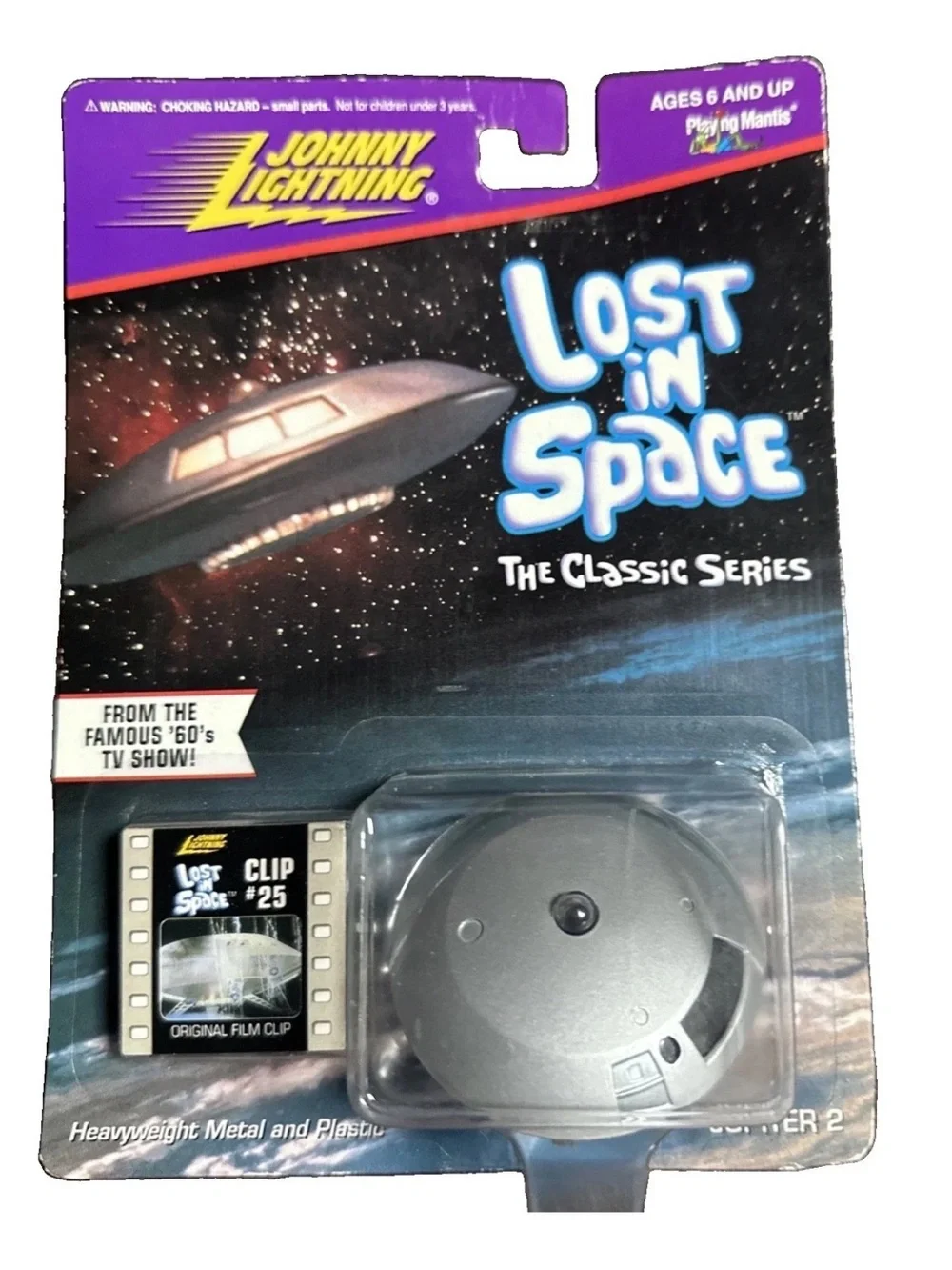 Vintage 1998 Johnny Lightning Lost in Space New Lot of 5 w Clips 1, 4, 5, 12, 25